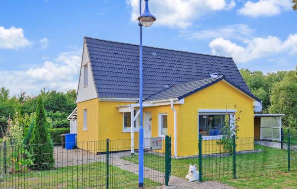 Na fotografii je vidět objekt Ferienhaus Klausdorf nacházející se ve městě Barhöft.