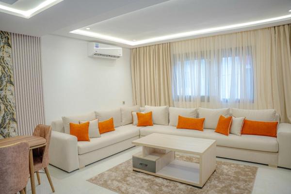 Na fotografii je vidět objekt Luxury Apartment in Tangier nacházející se ve městě Tanger-Morora.