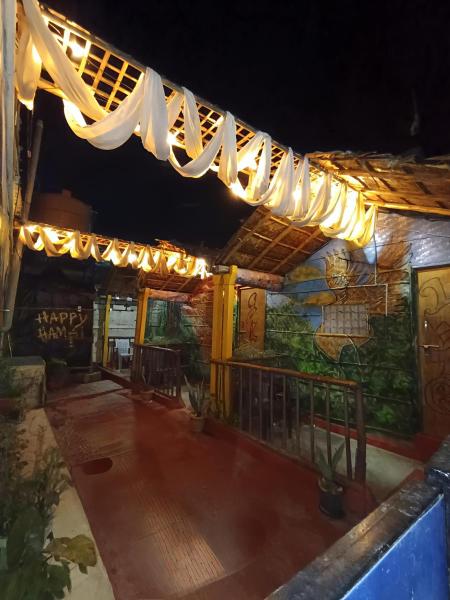 Na fotografii je vidět objekt Hampi's Dream Cottage nacházející se ve městě Hampi.