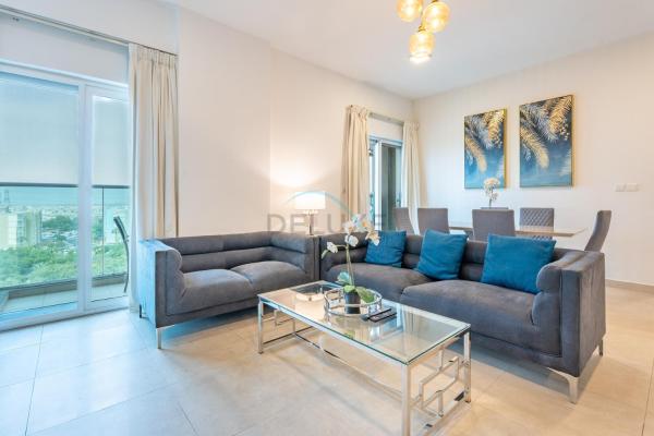 Na zdjęciu widoczny jest obiekt Balcony Overlooking the Community, Quick Metro Access,Short 15-Minute Drive to Ibn Battuta Mall, Viktoria Residency, Al Furjan by Deluxe Holiday Homes położony w mieście Dubaj.