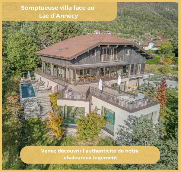 Na foto é possível ver o objeto Maison Gokan I Grand Annecy localizado na cidade de Sévrier.