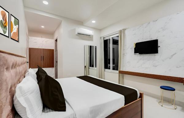 På billedet ses objektet Shagun Hotel & Banquet beliggende i byen Lucknow.