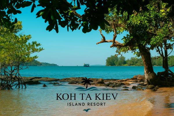 På bildet vises objektet Koh Ta Kiev Island Resort som ligger i byen Koh Krabey.