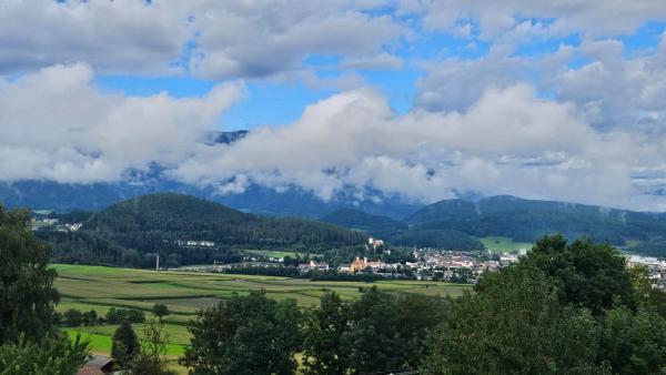 Kuvassa näkyy kohde Pension Pepi - Apartments I Bed - Breakfast, joka sijaitsee kaupungissa Perca.