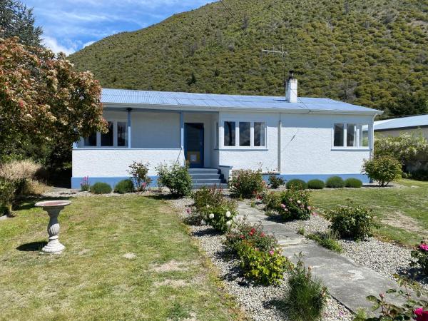 A la foto es mostra l'objecte Getaway on Gordon situat a la ciutat de Kurow.