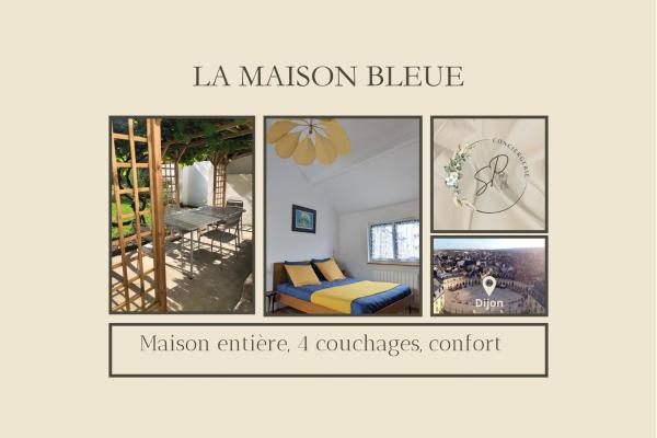 Auf dem Foto ist das Objekt La maison bleue in der Stadt Dijon zu sehen.