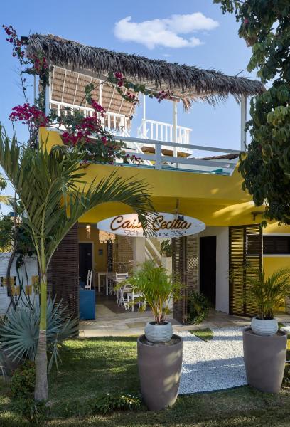 A la foto es mostra l'objecte Pousada Casa Cecilia situat a la ciutat de Jericoacoara.