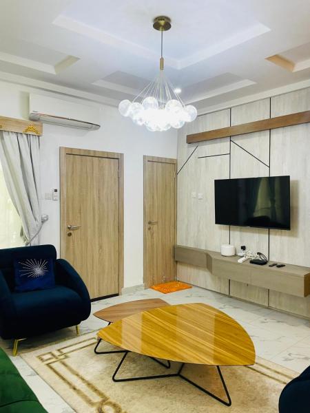 Nella foto è visibile l'oggetto Viklis Luxury Apartments situato nella città di Ozuoba.
