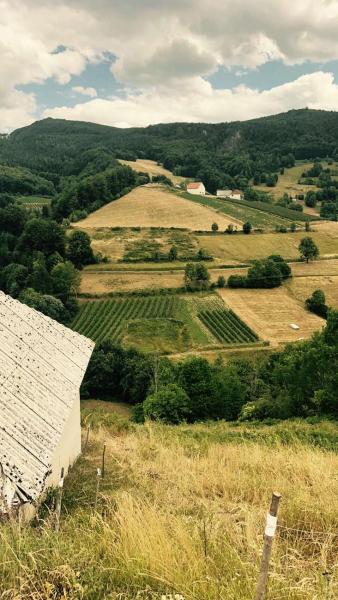 På billedet ses objektet Dedina kuća pod Mučnjem beliggende i byen Ivanjica.