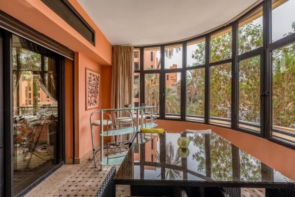 Na fotografii je vidět objekt Cœur de Marrakech Vue Panoramique-Petit Déj Offert nacházející se ve městě Marakéš.