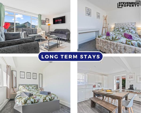 A la foto es mostra l'objecte NEW 3-Bed Home in Bingham Long Stays Welcome situat a la ciutat de Bingham.