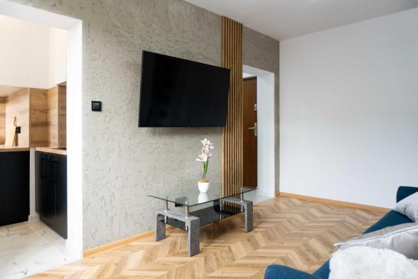 Nella foto è visibile l'oggetto Przytulny apartament 2 pokojowy ma Wójtostwie situato nella città di Trepcza.