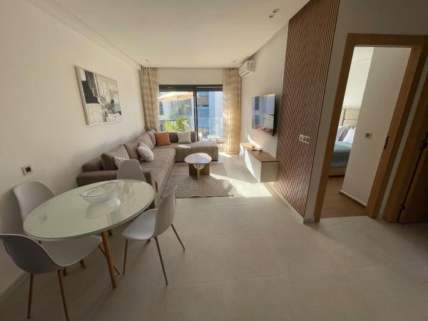 A la foto es mostra l'objecte Modern Coastal Apartment situat a la ciutat de Kenitra.