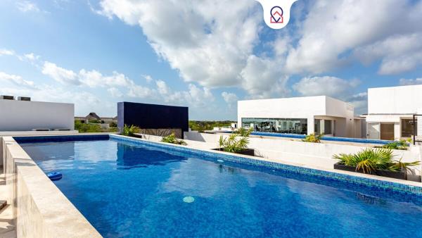 Na zdjęciu widoczny jest obiekt Modern Apartment with Pool in Tulum, 1 Bedroom położony w mieście Tulum.