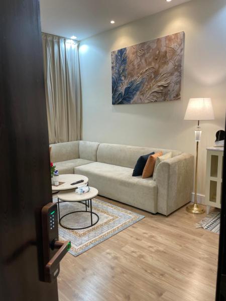 En la foto se muestra el objeto استديو بتصميم هادئ ودخول ذاتي ubicado en la ciudad de Hail.