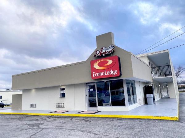 A la foto es mostra l'objecte Econo Lodge Airport situat a la ciutat de Norfolk.