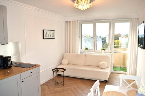 A la foto es mostra l'objecte Cosy Studio Gdynia Kamienna Góra situat a la ciutat de Gdynia.
