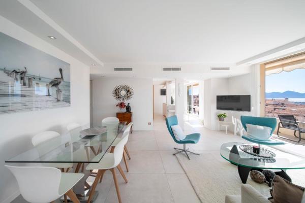 Fotografie 4: REF 1957 - Cannes Croisette -Sea view apartment for rent