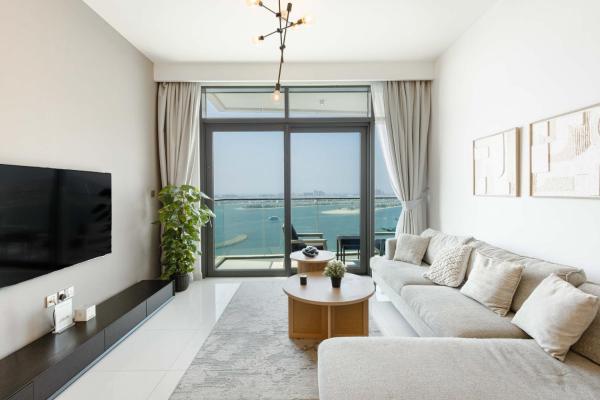 A la foto es mostra l'objecte Dubai Dream Stay - 2-BR with Sea View in Beach Vista situat a la ciutat de Dubai.