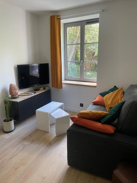 På billedet ses objektet Charming renovated apartment, 15 min from Lyon beliggende i byen Rochetaillée.