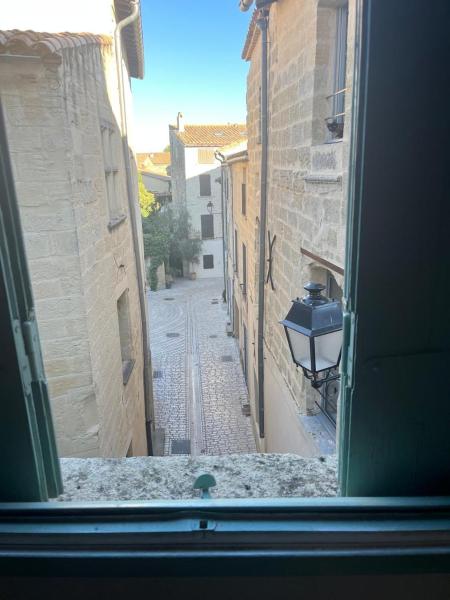 På billedet ses objektet Une chambre à louer dans une maison au centre ville Uzes beliggende i byen Uzès.