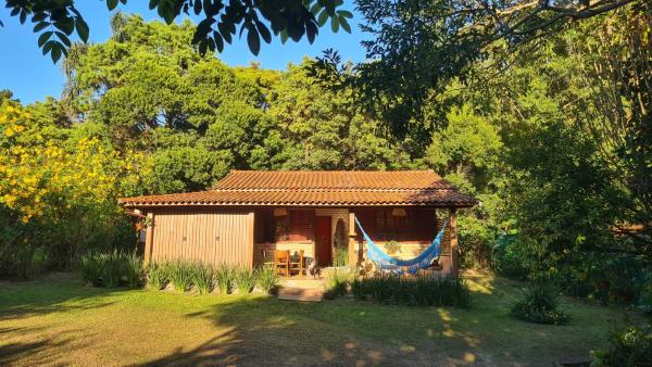 Na fotografii je vidět objekt Casa Alpaca Perto da Praia e do Centro do Rosa Norte nacházející se ve městě Imbituba.