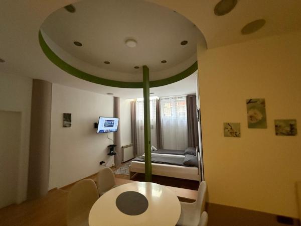 A la foto es mostra l'objecte Apartment Bella Vita situat a la ciutat de Zagreb.