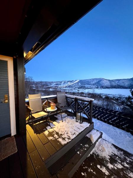 A la foto es mostra l'objecte Charming cabin with lovely views at Geilo situat a la ciutat de Hol.