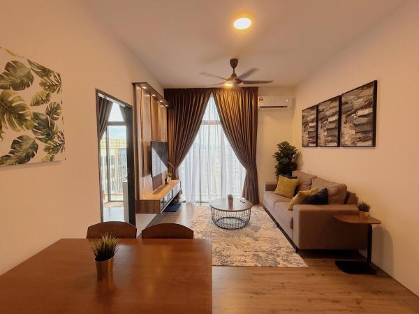 Billede 7: 2BR Modern High-Floor with Balcony Near LRT Sri Rampai