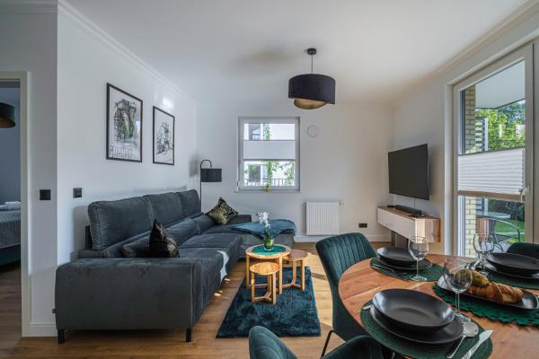 Nella foto è visibile l'oggetto Green Terrace Villa Jaśkowa Dolina situato nella città di Piecki.