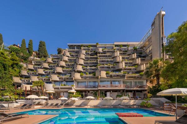A la foto es mostra l'objecte Eurostars Monte Tauro situat a la ciutat de Taormina.