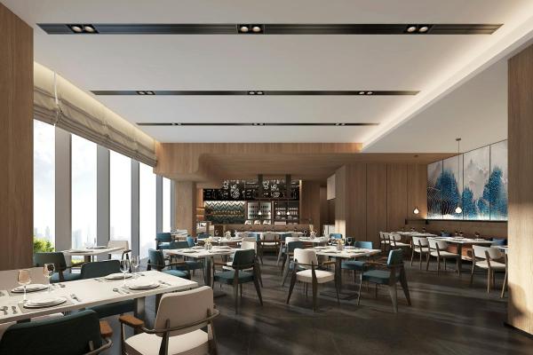 På bildet vises objektet Fairfield by Marriott Xiong'an som ligger i byen Baoding.