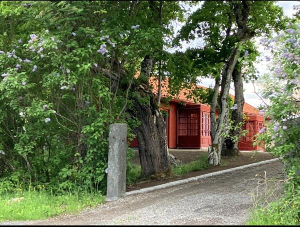 A la foto es mostra l'objecte East wing at Bergmansgård situat a la ciutat de Falun.