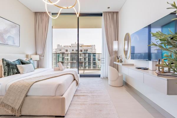 Studio with Community Views, Steps from Circle Mall and Parks, Near Jebel Ali Racecourse, Binghatti Azure, JVC by Deluxe Holiday Homes photo 8