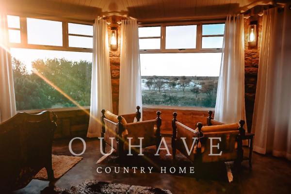 På bildet vises objektet Ouhave Country Home som ligger i byen Osire.