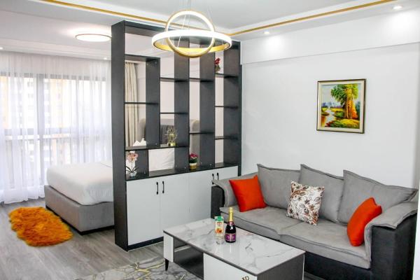 executive studio apartment in kileleshwa with modern luxury facilities, Nairobi