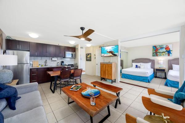 A la foto es mostra l'objecte 34Fl Deluxe retreat in Waikiki with ocean views, pool & parking situat a la ciutat de Honolulu.
