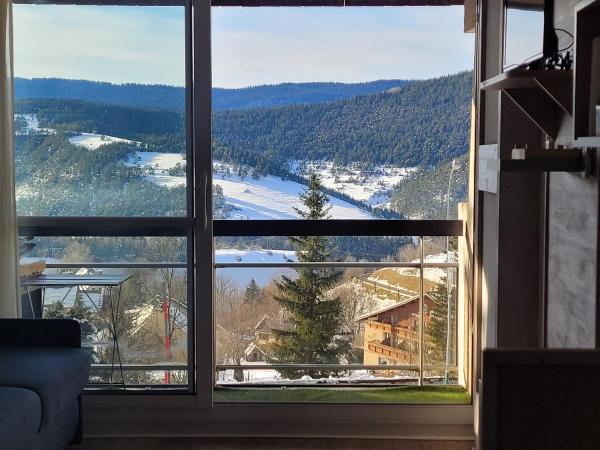 På bilden syns objektet Lumineux studio vue montagne cote 2000 som ligger i staden Villard-de-Lans.