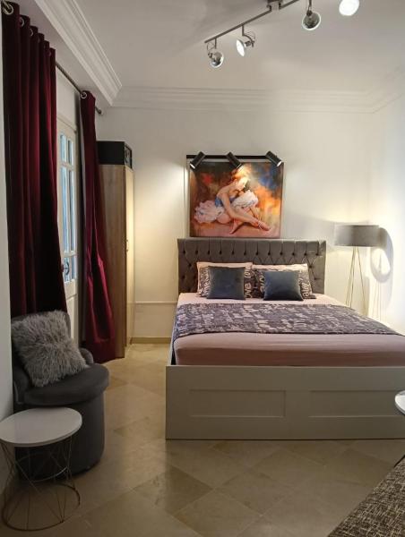 A la foto es mostra l'objecte Appartement Yasmine Hammamet situat a la ciutat de Hammamet.
