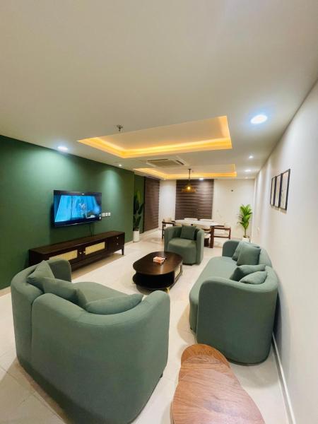 Nella foto è visibile l'oggetto Luxury suites situato nella città di Lahore.