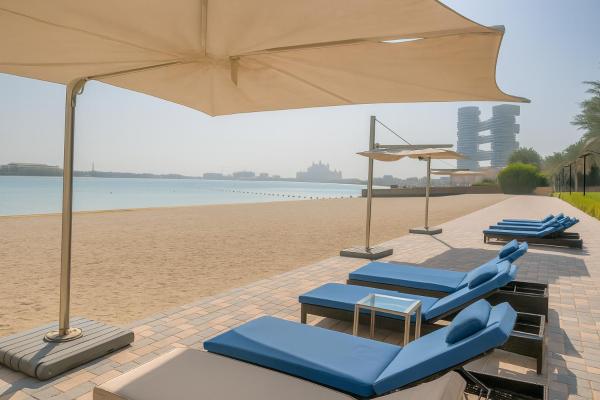 A la foto es mostra l'objecte Luxurious Beachfront Living IBR Palm Jumeirah by The Rosewood - 406 situat a la ciutat de Dubai.
