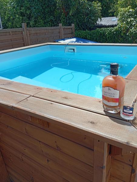 Maison 3 chambres avec piscine privative à 150M de la plage, Le Moule