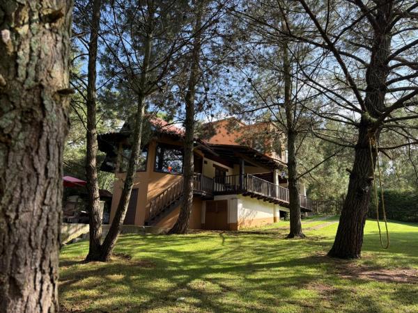 A la foto es mostra l'objecte Cabaña El Roble Mazamitla situat a la ciutat de Mazamitla.