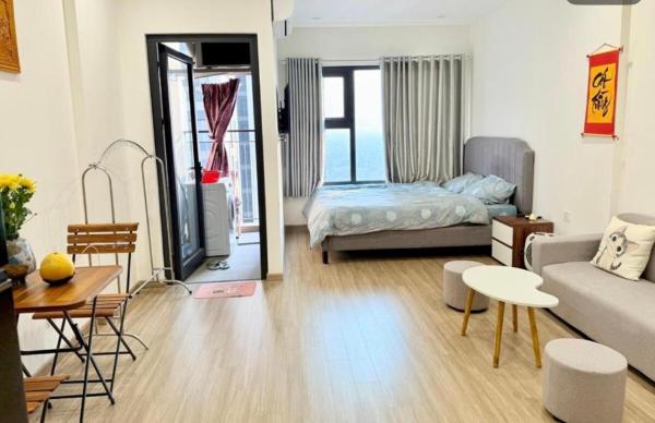 Auf dem Foto ist das Objekt Studio-Luxury-Vinhome Smart City Mỹ Đình- Netflix in der Stadt Phú Thú zu sehen.