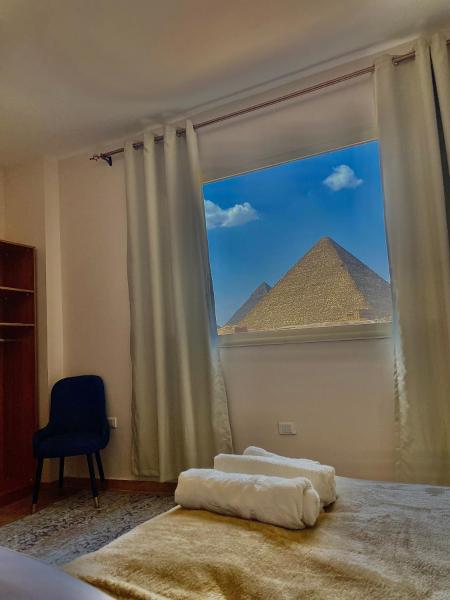 Nella foto è visibile l'oggetto LAZURITE Pyramids View situato nella città di Il Cairo.