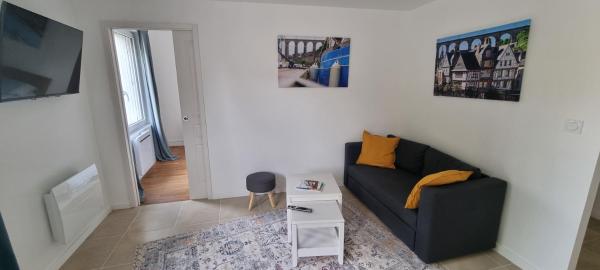 A la foto es mostra l'objecte Appartement lumineux -terrasse au cœur de Morlaix situat a la ciutat de Morlaix.