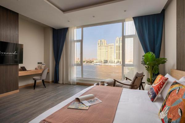 Na fotografii je vidět objekt Riverside Hotel nacházející se ve městě Káhira.