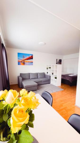 Na fotografii je vidět objekt City center 3-room apartment, Parking nacházející se ve městě Oulu.