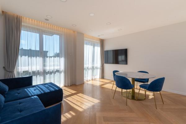 A la foto es mostra l'objecte The Zen Den Apartment in Uzupis situat a la ciutat de Vílnius.