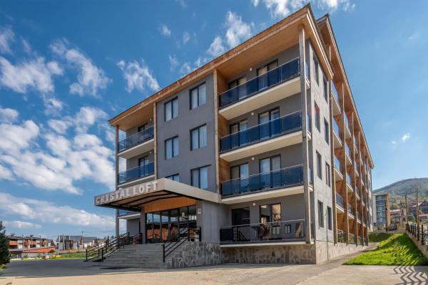A la foto es mostra l'objecte Crystal Loft situat a la ciutat de Bakuriani.